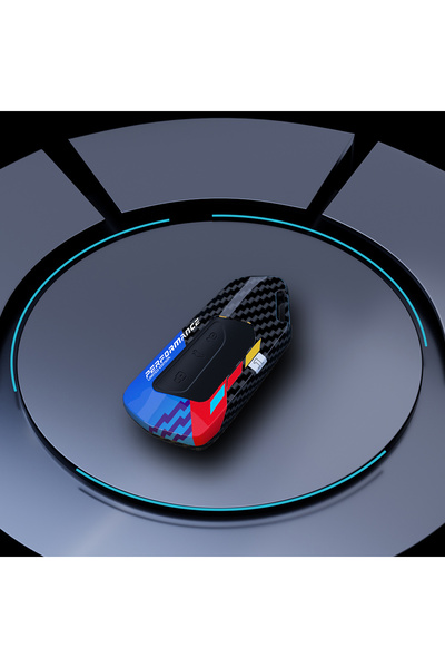 Choice3 carbon blue shell Car Key Case For VW Golf 8 8 GTI GTD R ID3 ID4 2020...