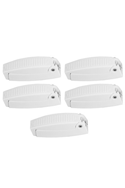 Choice مجموعة من 5 قطع من أقفال أبواب المركبات الترفيهية البيضاء المصنوعة من ...