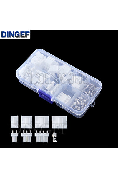 Choice 120Pcs/Box JST VH3.96 Pin Header Connector 2/3/4 Pin JST VH 3.96mm Mal...