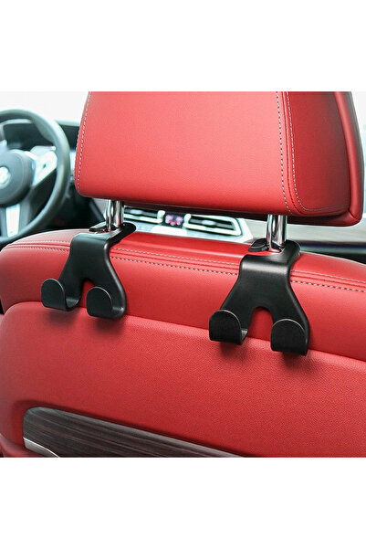 Choice 2pcs 2pcs-Car Rear Seat Double Head Storage Hook Auto Seat Headrest Ha...