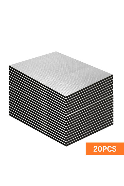 Choice 20PCS 10/20PCS 5mm Car Soundproofing Insulation Cotton Aluminum Foil H...