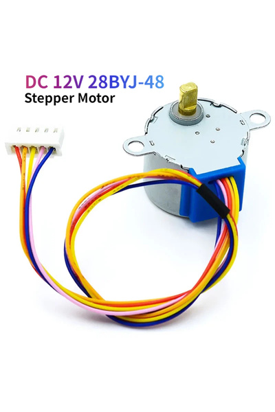 Choice1 محرك خطوي 12 فولت - قطعة واحدة أو نصف قطعة، يعمل بتيار مستمر 12 فولت،...