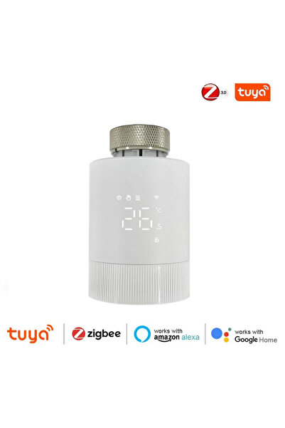 Choice صمام تشغيل مشعاع TR-ZigBee jk Tuya Smart ZigBee 3.0 TRV صمام مشعاع حراري