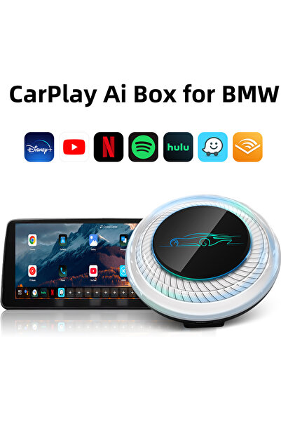 Choice RM-KPL089B-A Android 13 Wireless AI Box for BMW or Other Car with Wire...