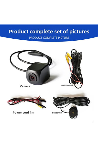 Choice كاميرا الرؤية الخلفية للسيارة بتقنية الذكاء الاصطناعي AHD 1080، رؤية ل...