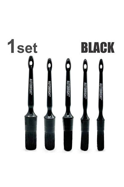 Choice 1 Set Black Brush AUTOBRIGHT Car Cleaning Brush Set Air Vent Ultra Sof...