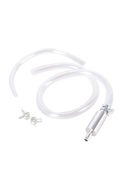 Choice Silver Car Clutch Brake Bleeder Hose One Way Valve Tube Bleeding Tool ...