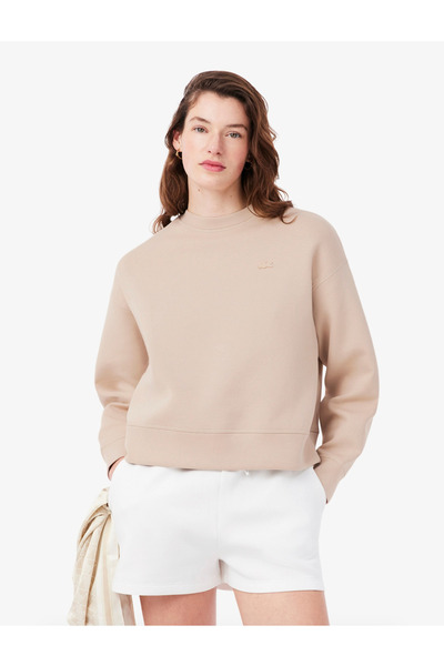 Lacoste Oversized D Double Face Jersey Sweatshirt