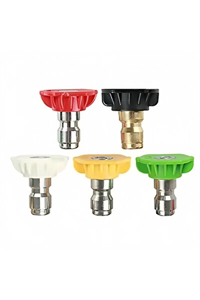 Choice4 5 Nozzles 4500PSI Heavy-Duty Nozzle Kit - 1.2mm Corner Guard, Rotatab...