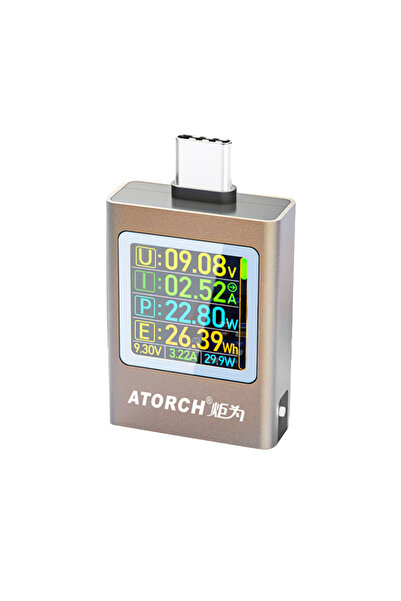 Choice Champagne gold AT085C Digital Display Multifunctional Voltage Current ...