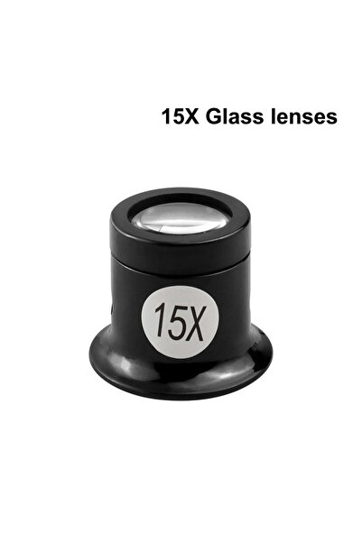 choice2 15X Glass lenses 5/10/15/20X Magnifying Glass For Watch Jewelry Appra...