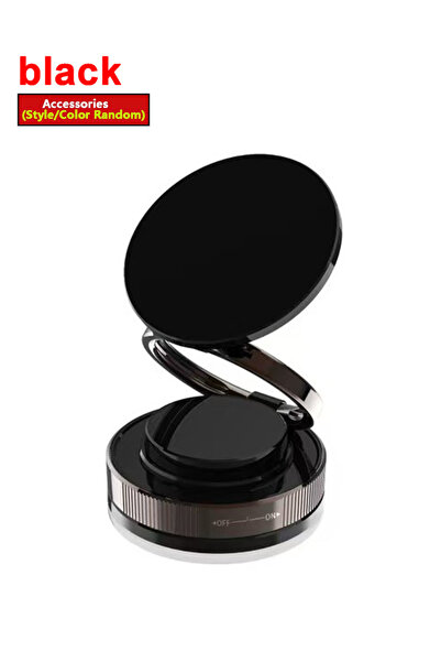 Choice black Magnetic Phone Holder 360 Rotatable Foldable Adjustable Vacuum M...