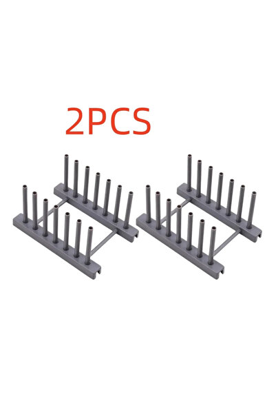 Choice 2pcs Household Plastic Bowl and Dish Rack Kitchen Supplies Drainage an...