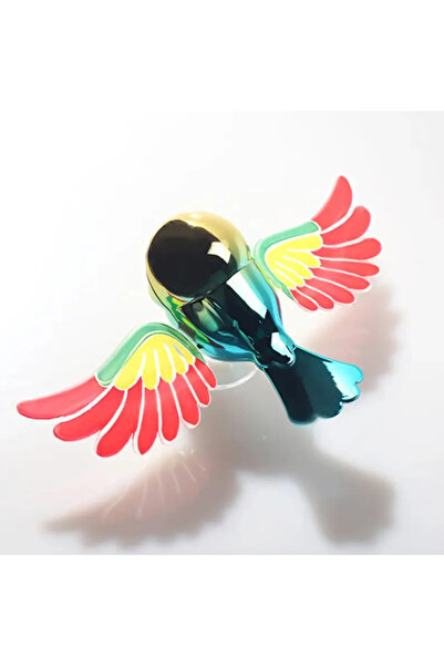 choice2 1pcs New Simulated Flying Bird Car Ornament Wings can Swing Wind-Powe...