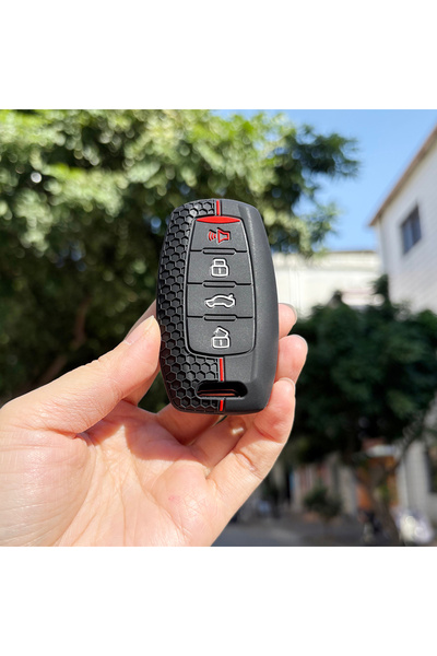 Choice3 حماية سلسلة مفاتيح سوداء قطعة واحدة لسيارات هافال H6 H7 H9 H4 هوفر H2...