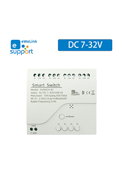 Choice1 مفتاح إضاءة ذكي CENFAYA eWelink رباعي القنوات يعمل بتقنية WiFi وRF، ب...