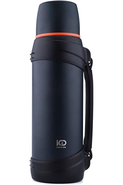 Arabest Large stainless steel thermos bottle-with plastic cup-suitable for hi...