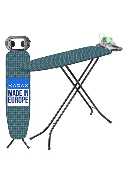 KADAX Standard Ironing Board 110x30cm Large Folding Iron Holder