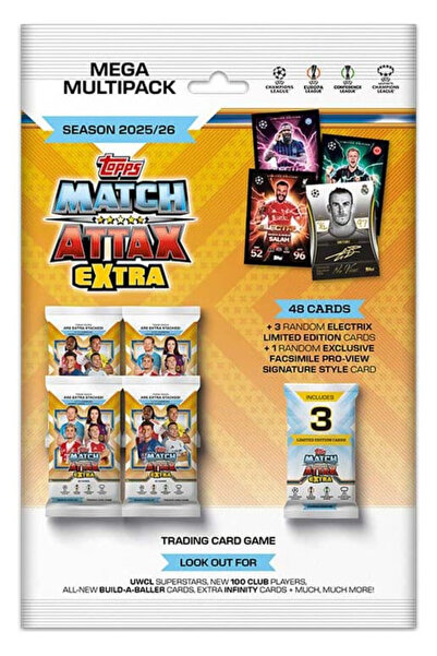 Topps UEFA Champions League Match Attax Extra 2025/26 Mega Multipack
