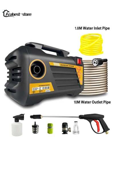 Arabest منظف ​​كهربائي محمول، تصميم سلكي، أقصى كفاءة، للسيارة والمنزل والحديقة