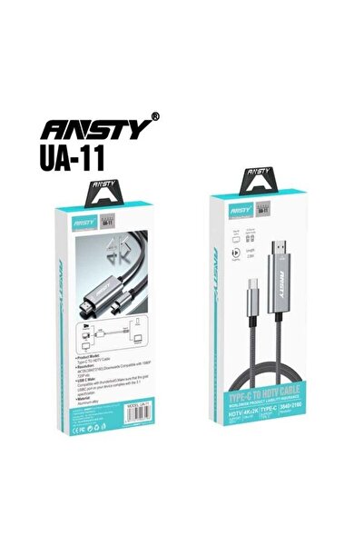 ANSTY UA-11 4K HDMI Cable - Type-C to HDTV