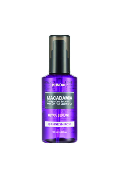 Kundal سيروم الشعر بالمكاديميا 100 مل - وردة إنجليزية