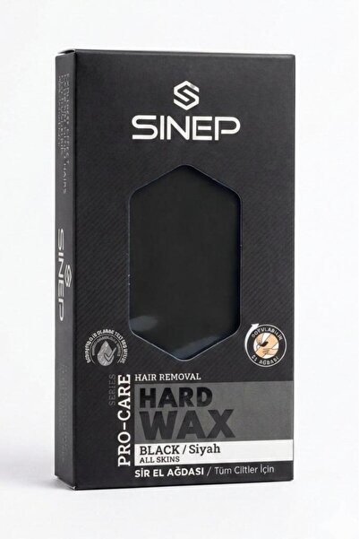 Sinep Pro-Care Sir Kalıp Ağda Tüm Ciltler İçin 400 Gr Siyah