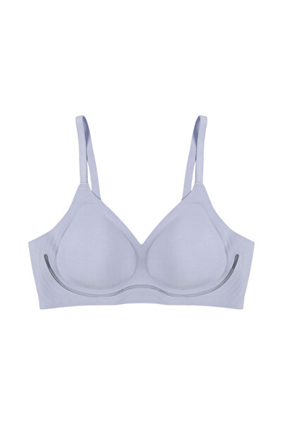 koza iç giyim Non-wired Laser Cut Detailed Low-Cut Crossed Tulle Piece Stitch...