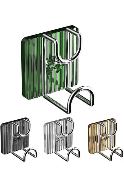 Arabest Wall Mounted Sink Hook Organizer for Bathroom Storage, Metal Washbasi...