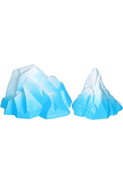 Arabest 2Pcs Aquarium Ice Mountains Decoration Realistic Floeberg Simulation ...