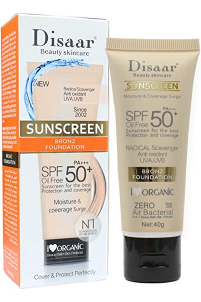 DISAAR Beauty كريم أساس واقي من الشمس، كريم للوجه، كريم للجسم، حماية البشرة، ...