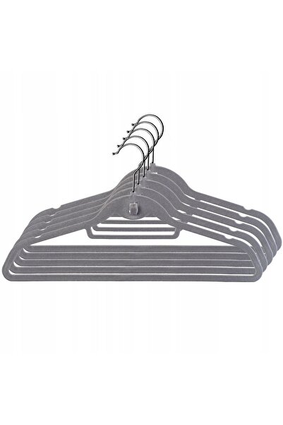 KADAX Clothes Hanger Jackets Clothes Hangers For Wardrobes Flocked 5pcs