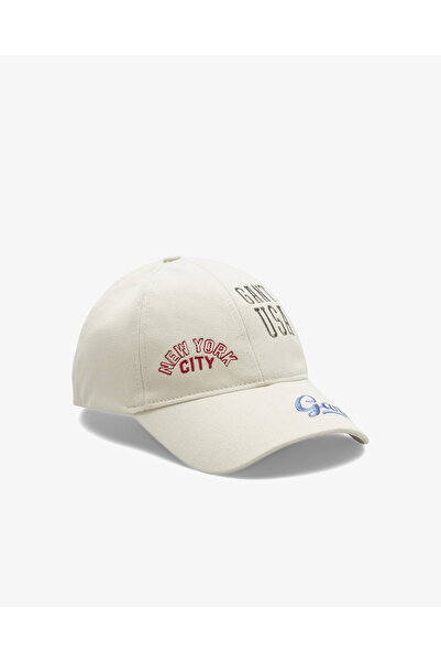 Gant Unisex Bej Şapka