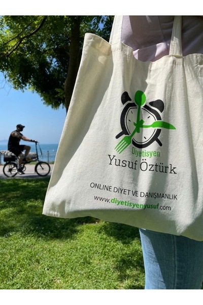 PROMOSYONMERKEZİ Bez Çanta - %100 Pamuklu - 35*40 cm