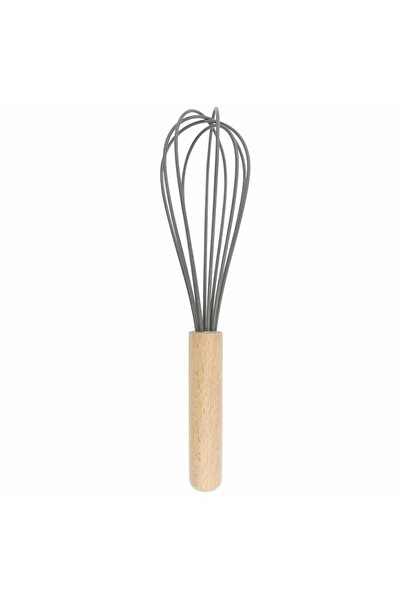 Empressco Premium 25cm Silicone Whisk with Wooden Handle, Durable and Stylish...