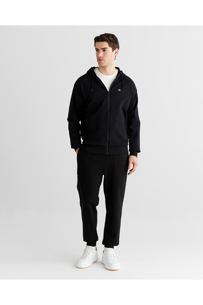 Gant Erkek Siyah Regular Fit Eşofman Altı