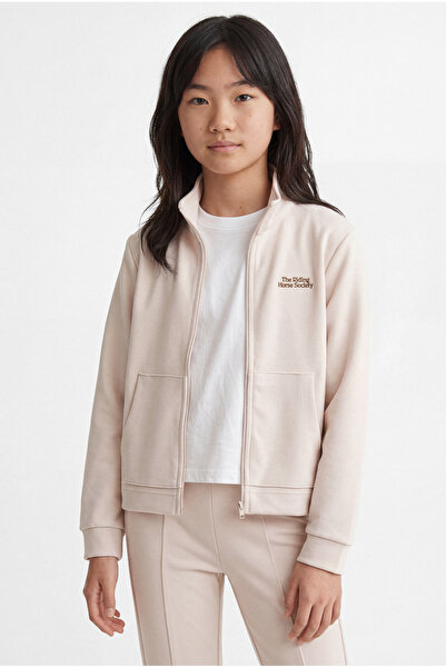 PAULMARK Girl's Soft Textured Sweatshirt