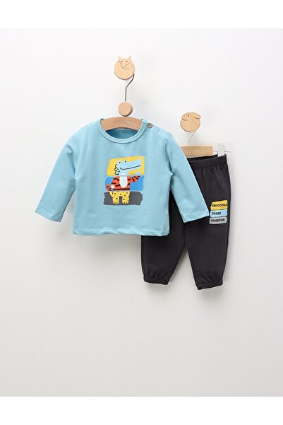 MiniKids Κοστούμι κροκόδειλου, μπλε-γκρι