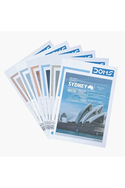 doms دفتر ملاحظات A4، 200 ورقة