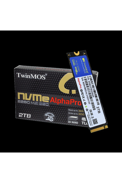 Genel Markalar Nvme2tb2280ap, Alphapro, 2tb, 3600-3250mb/s, Gen3, Nvme Pcıe M...