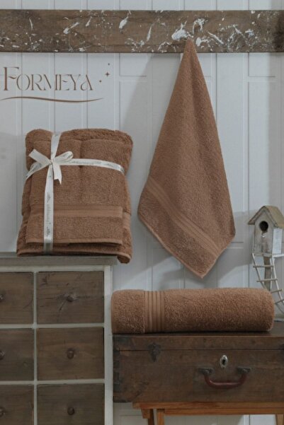 Formeya 2-teiliges extra großes Badetuch-Set