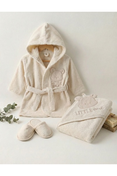 MiniKids Bathroom set, Little One, beige