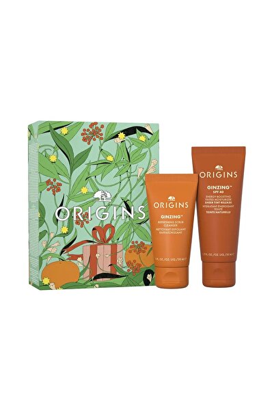 Origins GINZING ENERGIZING MOISTURIZING COLOR SPF40 80 ml skin care set
