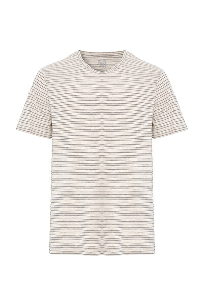 Mudo Striped Crew Neck T-Shirt