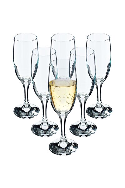 KADAX Pahare de vin pentru șampanie și Prosecco 190 ml Set de 6 pahare