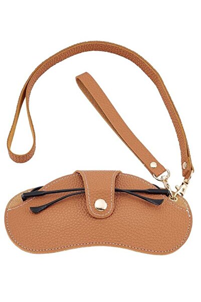 Arabest Sunglass Bag Eyeglass Case, PU Leather Sunglasses Pouch with Lanyard,...