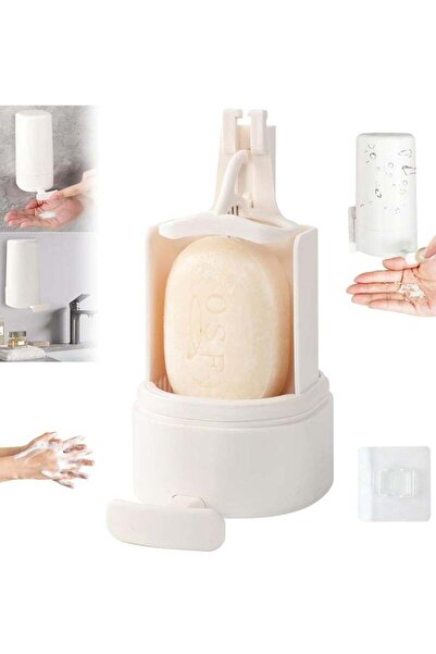 Arabest Soap Bar Dispenser, Wall Mounted Soap Powder Box, Soap Grinder(No Des...