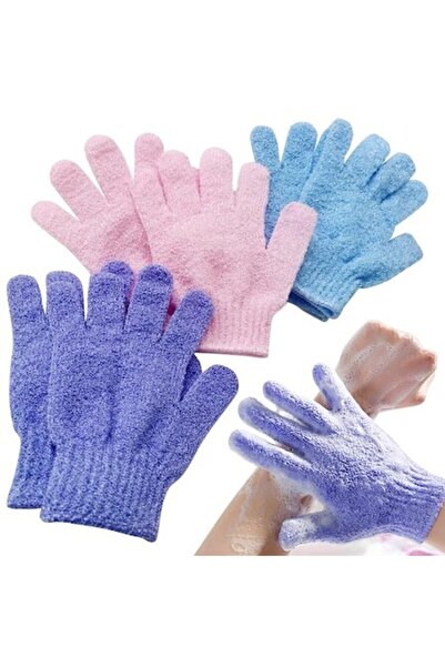 DELPI Set de 3 mănuși exfoliante