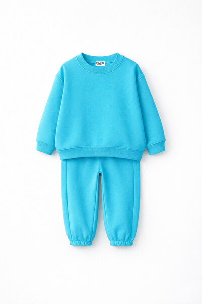 fasardi طقم بدلة رياضية للأطفال من الجنسين قصة فضفاضة – تصميم مريح بدون خياطة...