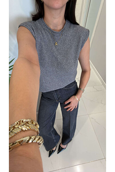 BİRCANÇİL Md Dofre Gray Sleeveless Knitwear